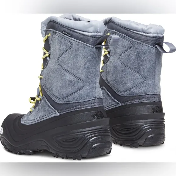 THE NORTH FACE Alpenglow V Waterproof Boots Youth blue size 3 winter snow shoes